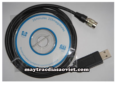 Cáp trút usb máy toàn đạc South